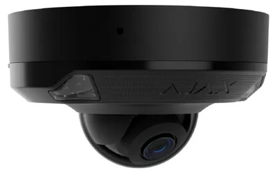 Image de Caméra de Sécurité IP Ajax Dome Cam 8 MP 2.8mm PoE Noire