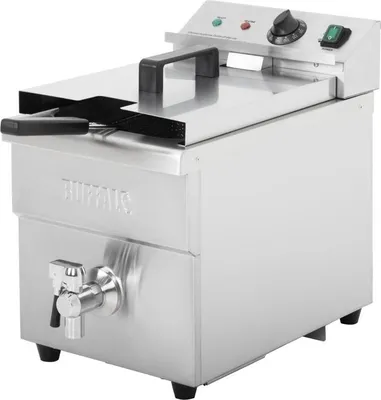 Produktbild von Buffalo Elektro-Induktionsfritteuse – 7,5L Kapazität, Edelstahl, 220/240V