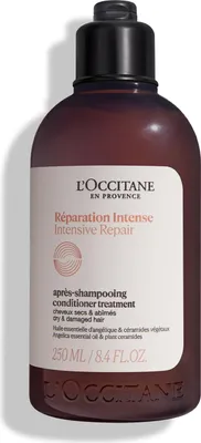 Zdjęcie produktu dla L'Occitane Intensive Repair, Unisex, Odżywka do włosów nieprofesjonalna, Włosy zniszczone, Wszystkie kolory, Ochrona, Naprawa, Świecący, Wzmacniający, 250 ml