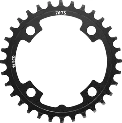 Produktbild von SunRace Kettenblatt CRMX0T Narrow Wide, 30Z schwarz, Ø = 96mm, 11-fach
