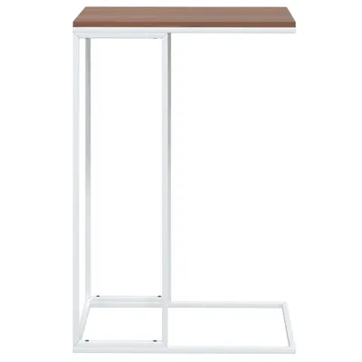 Produktbild von Eleganter Möbel Beistelltisch Weiß 40x30x59cm Holzwerkstoff - CJG729891 - Couchtische