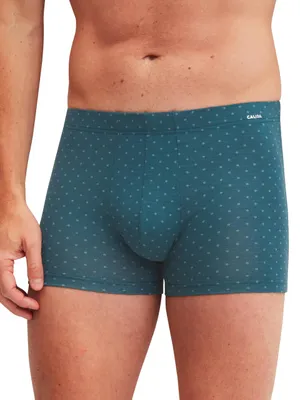 Produktbild von CALIDA Baumwolle Code Design Boxer Brief Herren deep Petrol 46-48