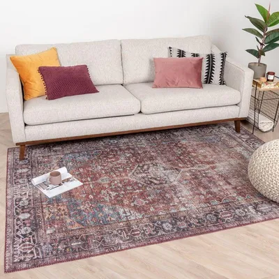 Zdjęcie produktu dla Volero - Dywan Vintage - Lugan Bordowy - 160x230 cm