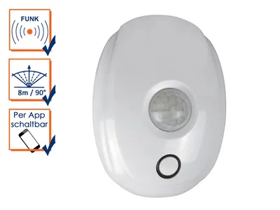 Produktbild von Funk Bewegungsmelder 8m / 90° Smart Home ELRO Connects System App gesteuert