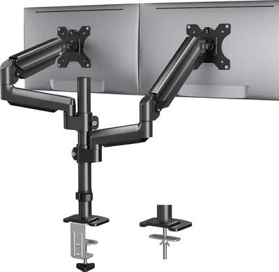 Produktbild von HUANUO Monitor Halterung 2 Monitore 13-32 Zoll Höhenverstellbar 9KG/arm