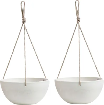 Immagine prodotto di Vaso sospeso, diametro 25 cm, set da 2, ideale per piante di grandi dimensioni
