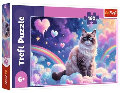 Productafbeelding van Puzzel 160 - Huiskatje Trefl 13327