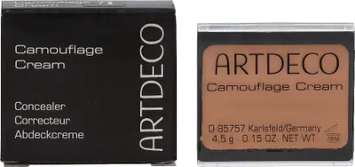 Produktbild von ARTDECO 492.7, PARAFFINUM LIQUIDUM (MINERAL OIL), PARAFFIN, HYDROGENATED POLYISOBUTENE, OCTYLDODECANOL,..., Nach dem Befeuchten des Gesichts mit einem Spatel eine kleine Menge der opaken Foundation entnehmen...