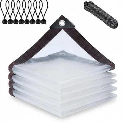 Image de InAndOutdoorMatch - Bâche transparente - Étanche - 2 x 3 mètres, Image générée par une IA
