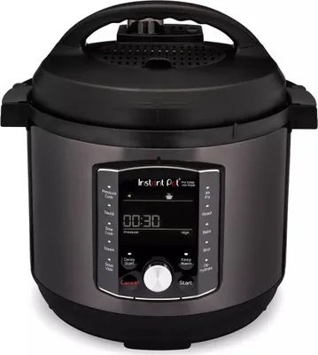 Produktbild von Instant Pot 920242, 7,6 l, 1500 W, Schwarz, 8 Person(en), Tasten, Manuell