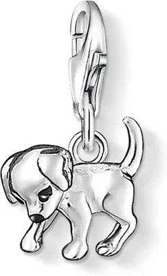 Produktbild von Hundewelpe Charm aus 925er Silber für Damen von Thomas Sabo