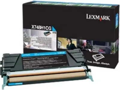 Immagine prodotto di Lexmark X748H3CG cartuccia toner 1 pz Originale Ciano