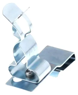 Immagine prodotto di CONTA-CLIP EMV Morsetto su piedino di montaggio SABKM Morsetto di schermatura per barra collettrice 10,0x3,0 mm Diametro schermatura 7,0 mm - 18,0 mm
