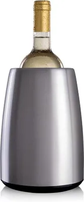 Produktbild von Famanu Weinkühler stilvolles Design - Edelstahl Silber