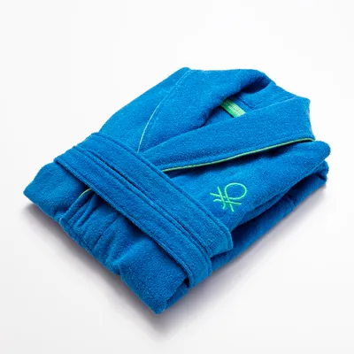 Immagine prodotto di Accappatoio M/L 360 g/m² 100% cotone Blue Rainbow Benetton