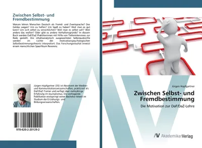 Produktbild von Zwischen Selbst- und Fremdbestimmung