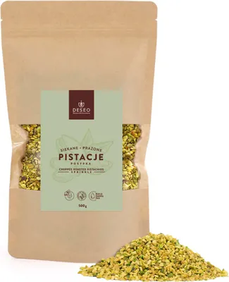 Zdjęcie produktu dla SIEKANE prażone pistacje posypka - 500g DESEO