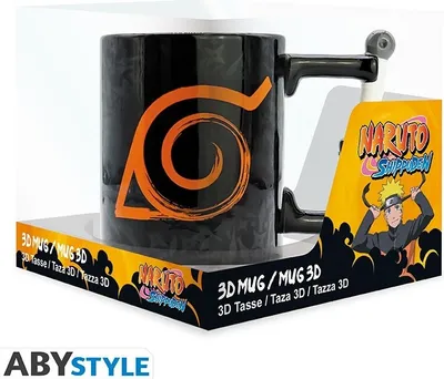Produktbild von Naruto Tasse  3D Tasse multicolor Anime, Fan-Merch, TV-Serien Keramik Standard