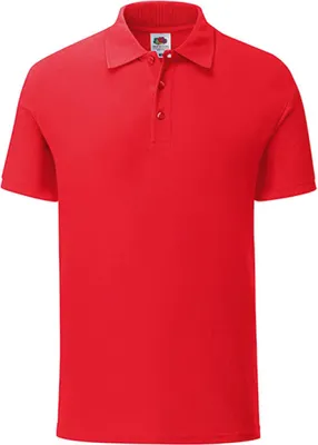 Image de Polo homme Fruit of the Loom 63-402-0 | 65/35 Piqué - couleur : Rouge - taille : L
