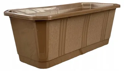 Produktbild von Verdenia Balkonkasten 40 cm Kunststoff Braun