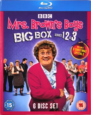 Produktbild von Mrs. Brown's Boys (nur Originalversion) [6xBLU-RAY]