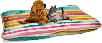 Produktbild von Fantasiebehautes Hundekissen, 60x100cm