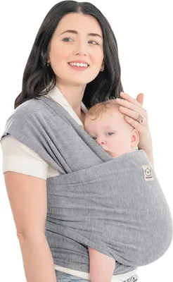 Zdjęcie produktu dla KeaBabies nosidełko dla niemowląt od urodzenia - oddychające nosidełko dla niemowląt, nosidełko dla noworodka od urodzenia, chusta dla noworodka, bezręczne nosidełko dla niemowląt, nosidełko dla niemowląt (klasyczny szary)