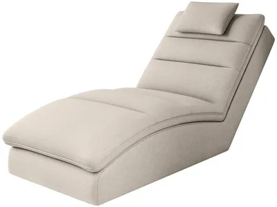 Produktbild von Bequeme Chaiselongue ARIELLA - hellbeige