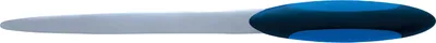 Produktbild von Wedo 147 954, Manueller Brieföffner, Edelstahl, 230 mm, Schwarz, Blau, Edelstahl