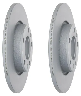 Produktbild von 2 Bremsscheiben Ø 268 mm voll BOSCH IAM-Expertise passend für u.a. PEUGEOT 308