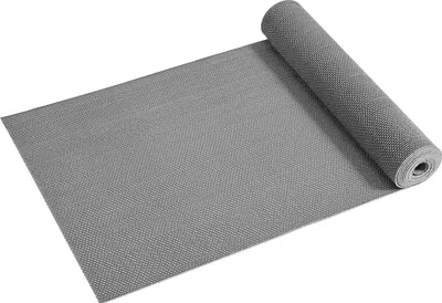 Produktbild von SucceBuy Drainagematte PVC (0,9 m x 5 m), Rutschfeste PVC-Bodenmatte für Nassbereiche, Hohlmattenrolle, Antirutschmatte für Schwimmbäder, Terrassen, Badezimmer und Toiletten, Grau