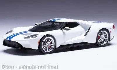 Immagine prodotto di modelli ixo CLC536 Ford GT 2017 bianco 1:43
