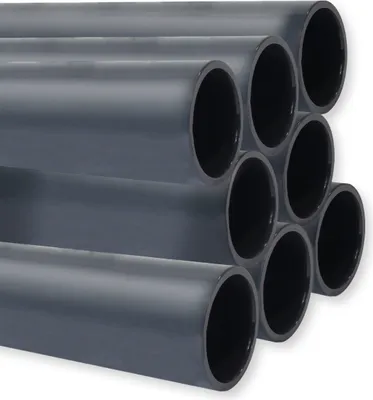 Produktbild von PVC-U Druckrohr PN10, Stange 1 m x d 50 mm 8er-Set