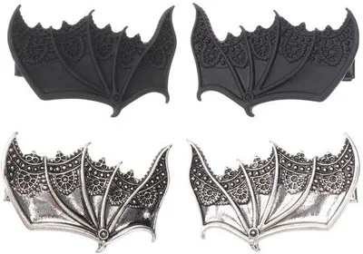 Obrázek produktu pro Čelenky na Halloween s motivem netopýrů, sada 2 kusů