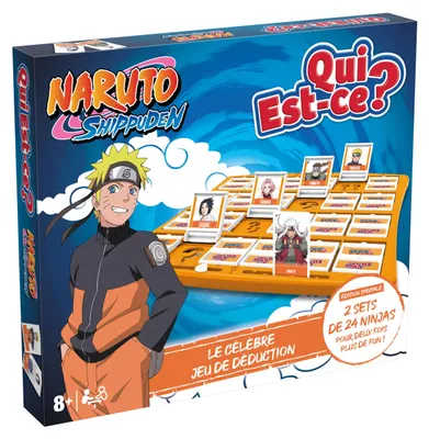 Produktbild von Winning Moves Wer ist Dieses Naruto Gesellschaftsspiel ab 6 Jahren – Brettspiel