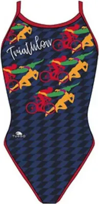 Image de Turbo Triathlon Race Revolution Maillot de bain bleu S Femme Bleu S