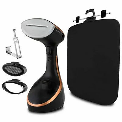 Obrázok produktu pre Rowenta DR9100D1, Ručný parný čistič, 0,2 L, 0,4 min, Čierna, Otočné, 0,15 h