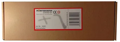 Produktbild von Niermann Mobilehalter zum Schrauben Weiß