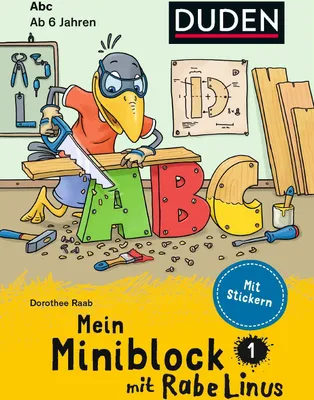 Produktbild von Mein Miniblock mit Rabe Linus - Abc