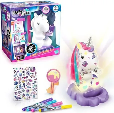 Obrázok produktu pre Svietiaci jednorožec Canal Toys Kozmická lampa jednorožca na dekoráciu Zberateľská edícia Farebné