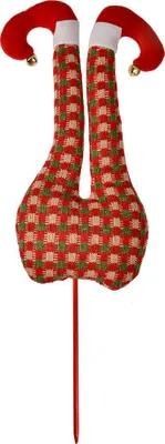 Immagine prodotto di Clayre & Eef decorazione natalizia elfo 67 cm rosso tessuto