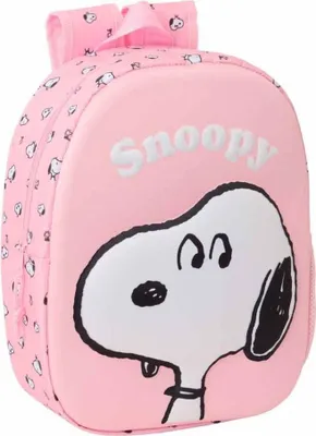 Obrázok produktu pre Safta 622544890 Snoopy 3d 8.64l 32x43x14 cm Batoh Pink Pink One Size