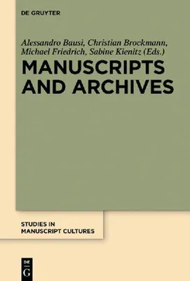 Produktbild von Manuscripts and Archives