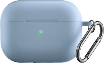Produktbild von Hülle für Apple AirPods Pro 2 Silikon Case Cover Bumper Schutzhülle Babyblau