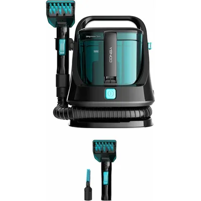 Obrázok produktu pre Cecotec Conga 5000 Carpet&Spot Clean XXL, 400 W, Cylindrový vysávač, Suché a mokré, Bezvreckové, 0,85 L, Čierna, Modrá