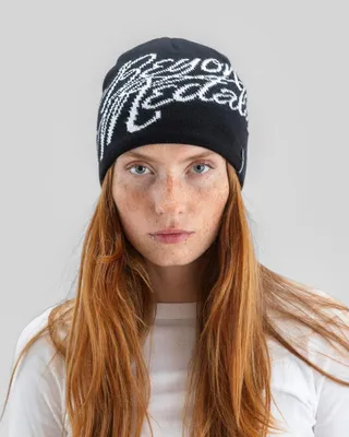 Obrázok produktu pre Čiapka Beyond Medjacquard s logom, čierna.