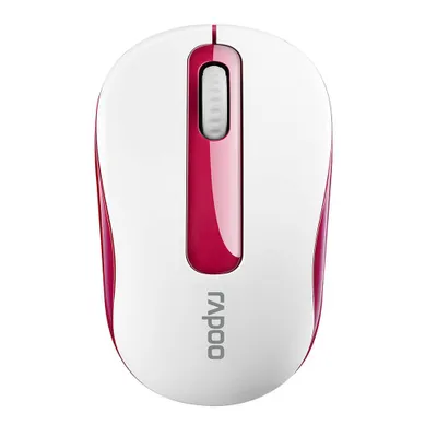 Obrázek produktu pro Rapoo M10 Plus, Pro praváky i leváky, Optický, RF bezdrátový, 1000 DPI, Červená