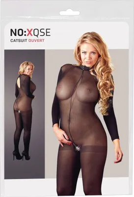Obrázek produktu pro NO:XQSE - y průhledný overal s otevřeným rozkrokem XL-XXL