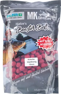 Produktbild von Balzer MK Booster Balls 15mm Kirsche/Waldhonig