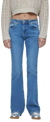 Produktbild von LTB Jeans Juliana Damen-Jeans in Blau Low Rise hergestellt aus Baumwollmischung,